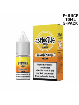 Smooth Salt Fruit- Banana Mango,14mg,5pack