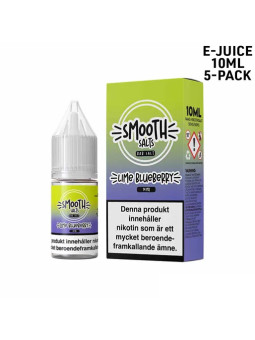 Smooth Salt Fruit- Lime Blueberry,14mg,5pack