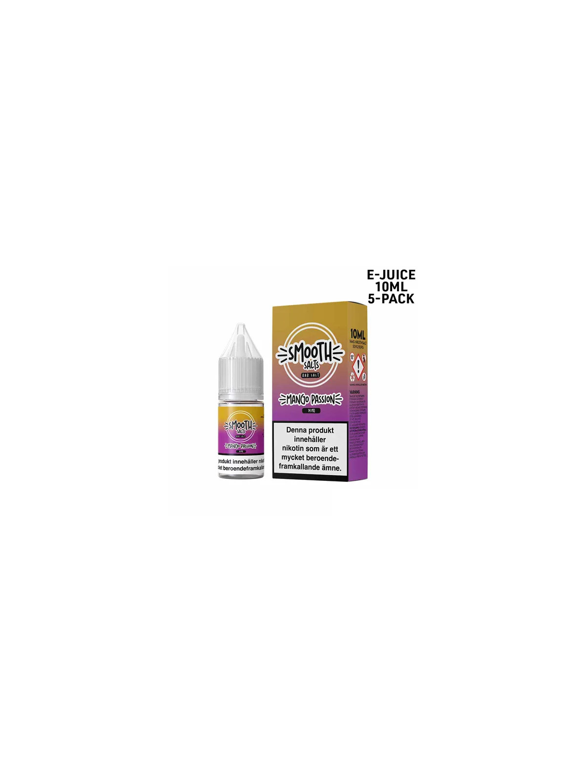 Smooth Salt Fruit- Mango Passion,14mg,5pack