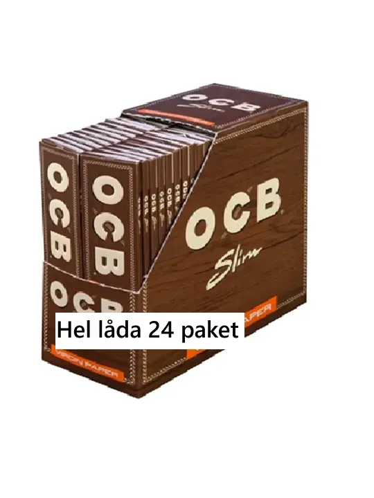 OCB Brun King Size – Hela lådan (24-pack)