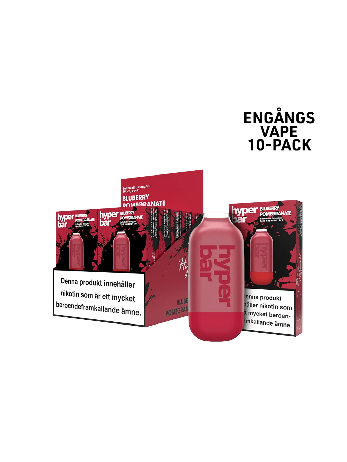 Hyper Bar,Blueberry Pomegranate 10-P