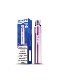 GEEK BAR Elite 1000 Grape Ice 20mg-10p