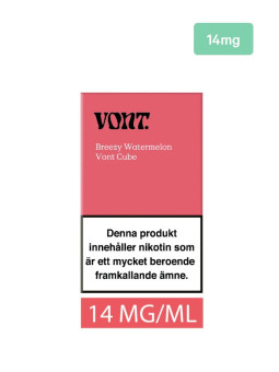 Vont Cube Breezy Watermelon 14mg-10p