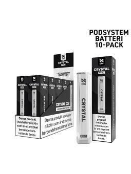 A-N One Crystal-BATTERY-White-10pack