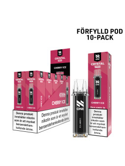 N One Crystal Förfylld Pod-Cherry Ice-10P