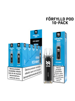 N One Crystal Förfylld Pod-Ice Mint-10P