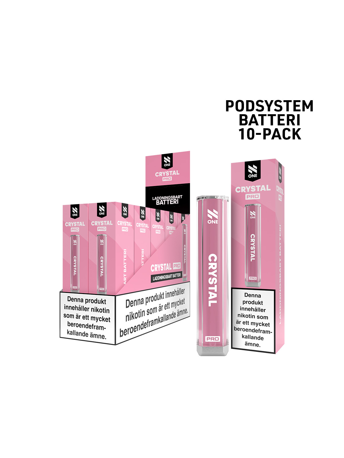 A-N One Crystal-BATTERY-ROSA-10pack