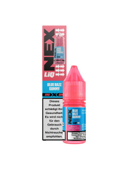 NexLiq By Pod Salt Blue Razz Gummy,14MG-10ML,10-pack