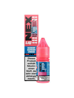 NexLiq By Pod Salt Blueberry Raspberry Lemonade,14MG-10ML,10-pack