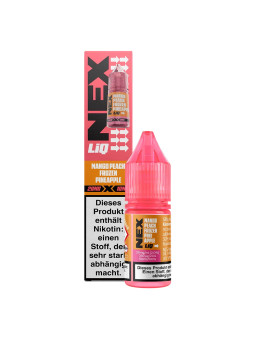 NexLiq By Pod Salt Mango Peach Frozen Pineapple,14MG-10ML,10-pack