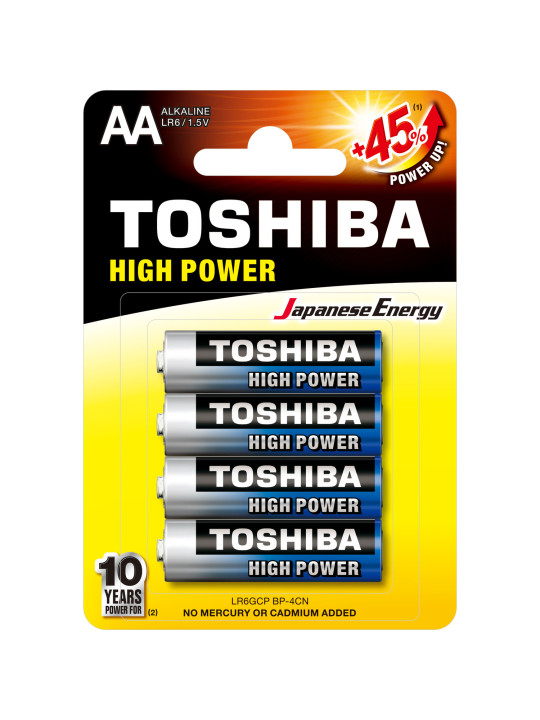 Batteri Toshiba Alkaline "AA" 4-pack