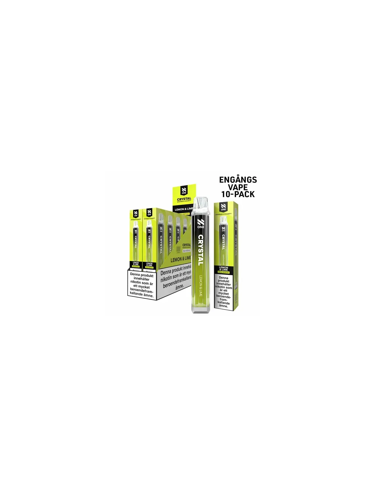 N ONE CRYSTAL-Lemon Lime 10-P