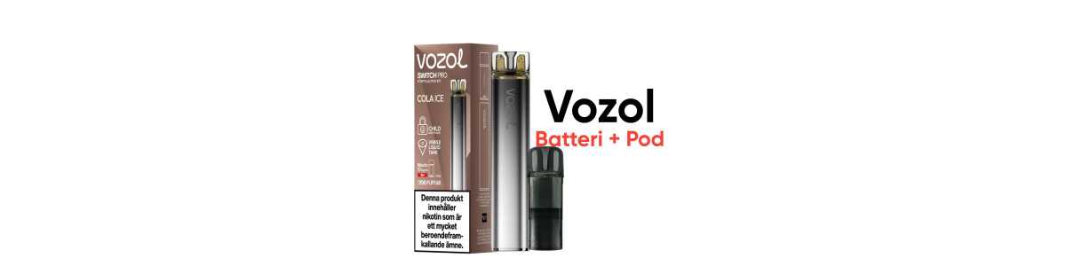 Vozol Switch Pro (Batteri + Pod)