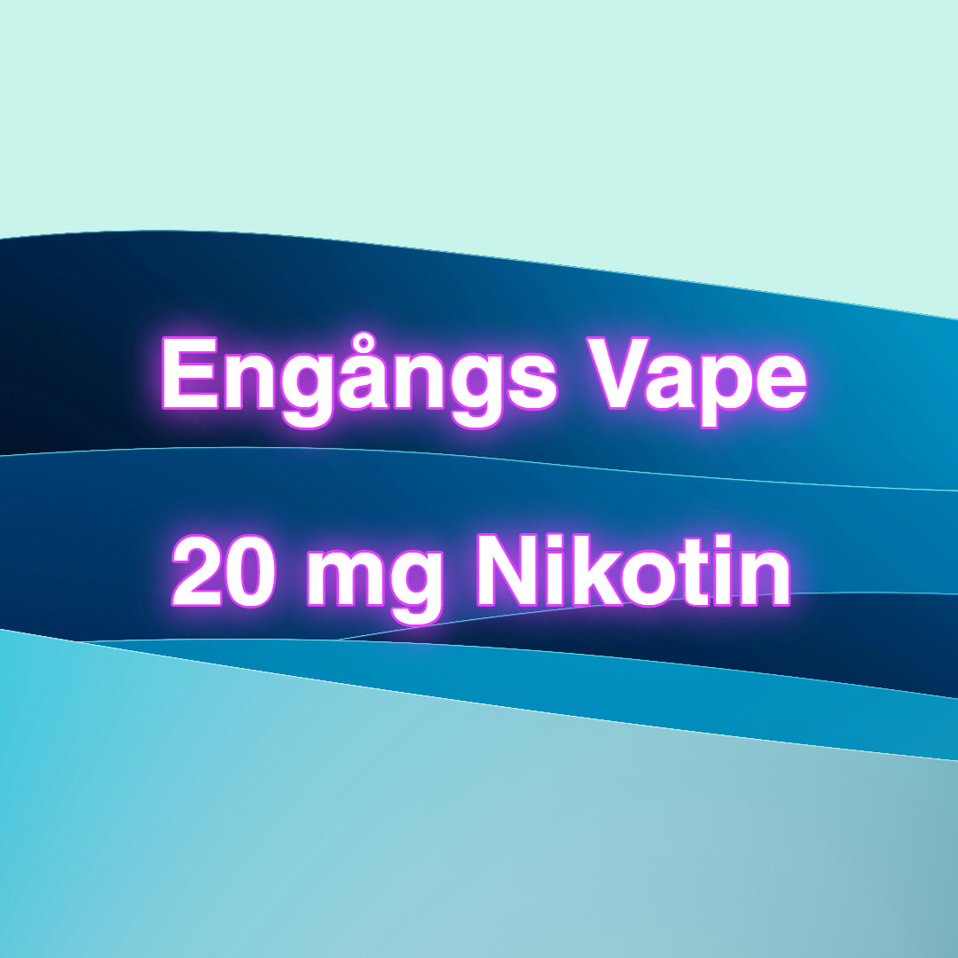 Engångs Vape med 20 mg Nikotin